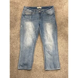 Seven7 Blue Jeans Women's Size 12 Distressed